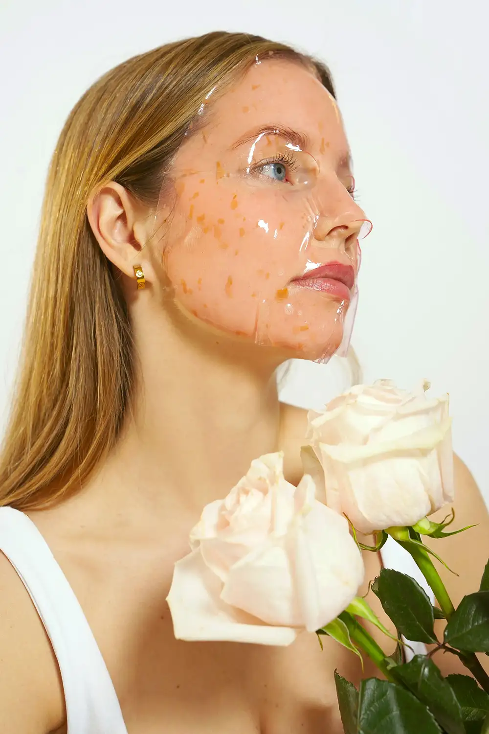 ASANTE Pleťová maska Hydrogel Rose – Obrázok 4