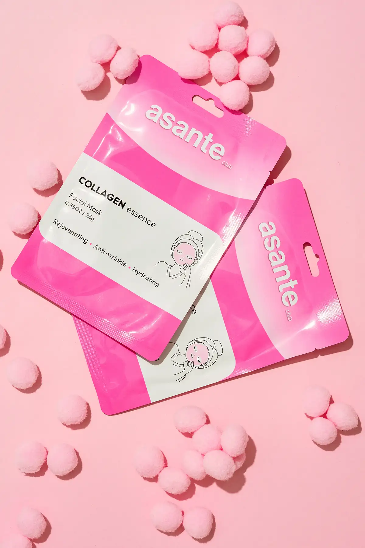 ASANTE Pleťová maska Kolagén Essence – Obrázok 2