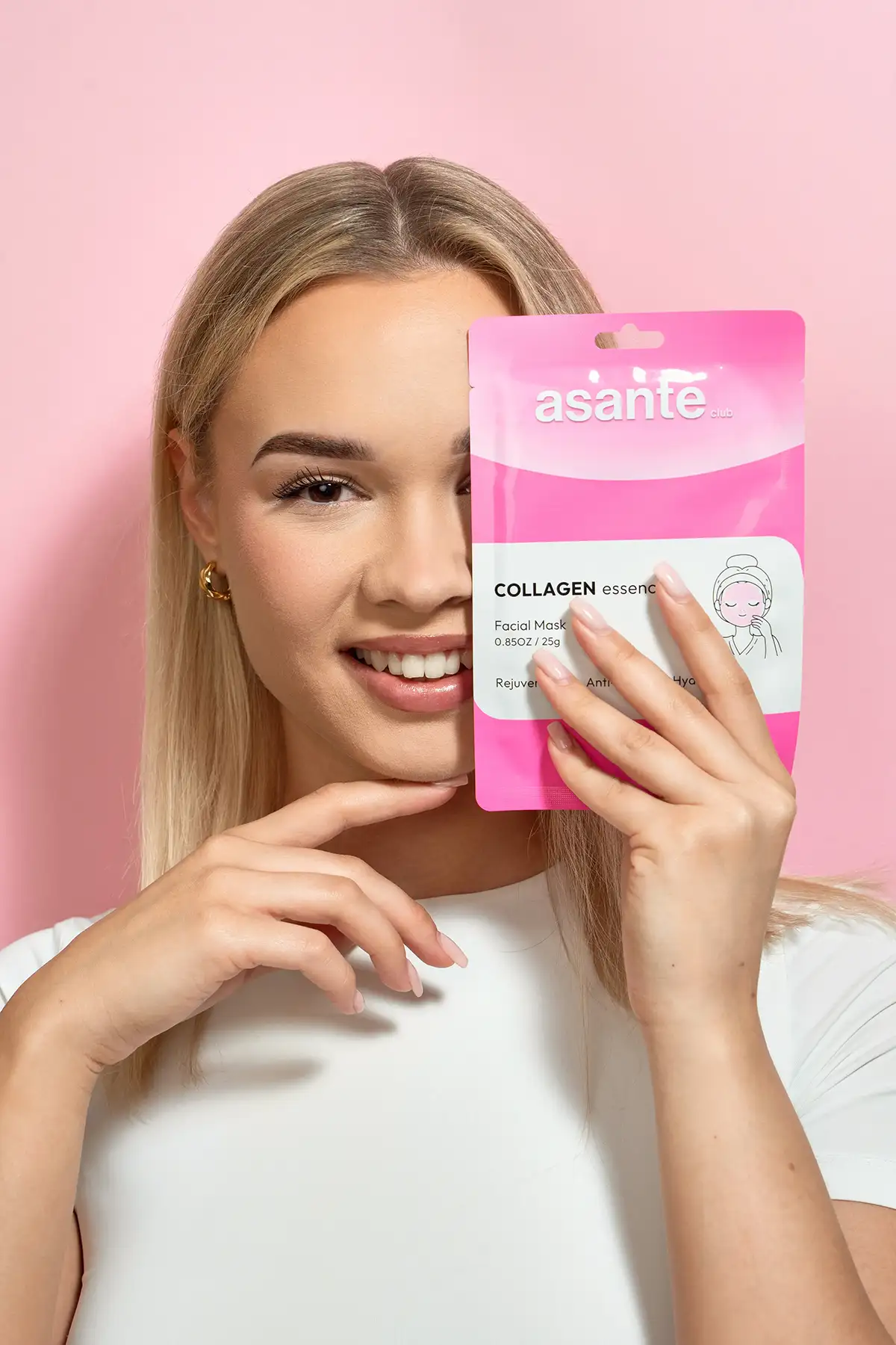 ASANTE Pleťová maska Kolagén Essence – Obrázok 4