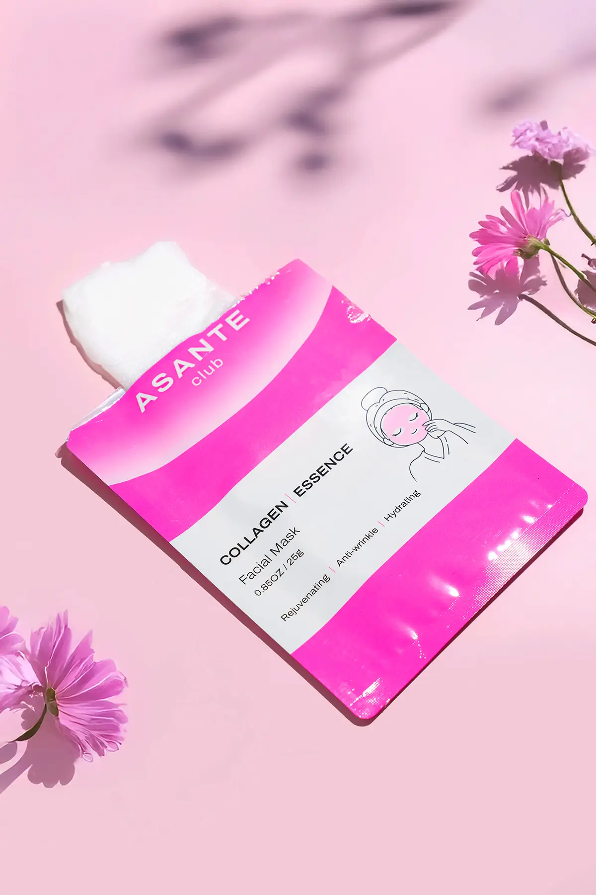 ASANTE Pleťová maska Kolagén Essence – Obrázok 7