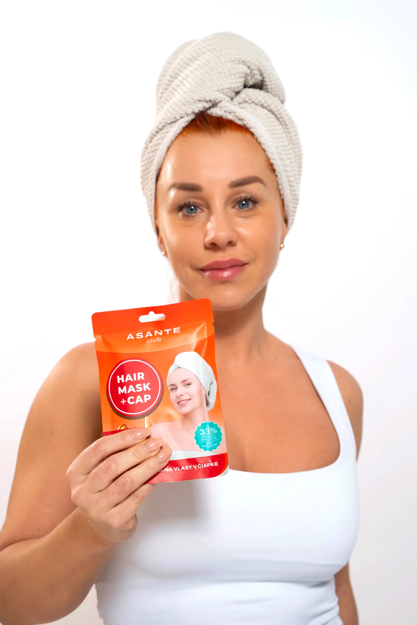 MASKA NA VLASY V ČIAPKE S KERATÍNOM – Obrázok 2