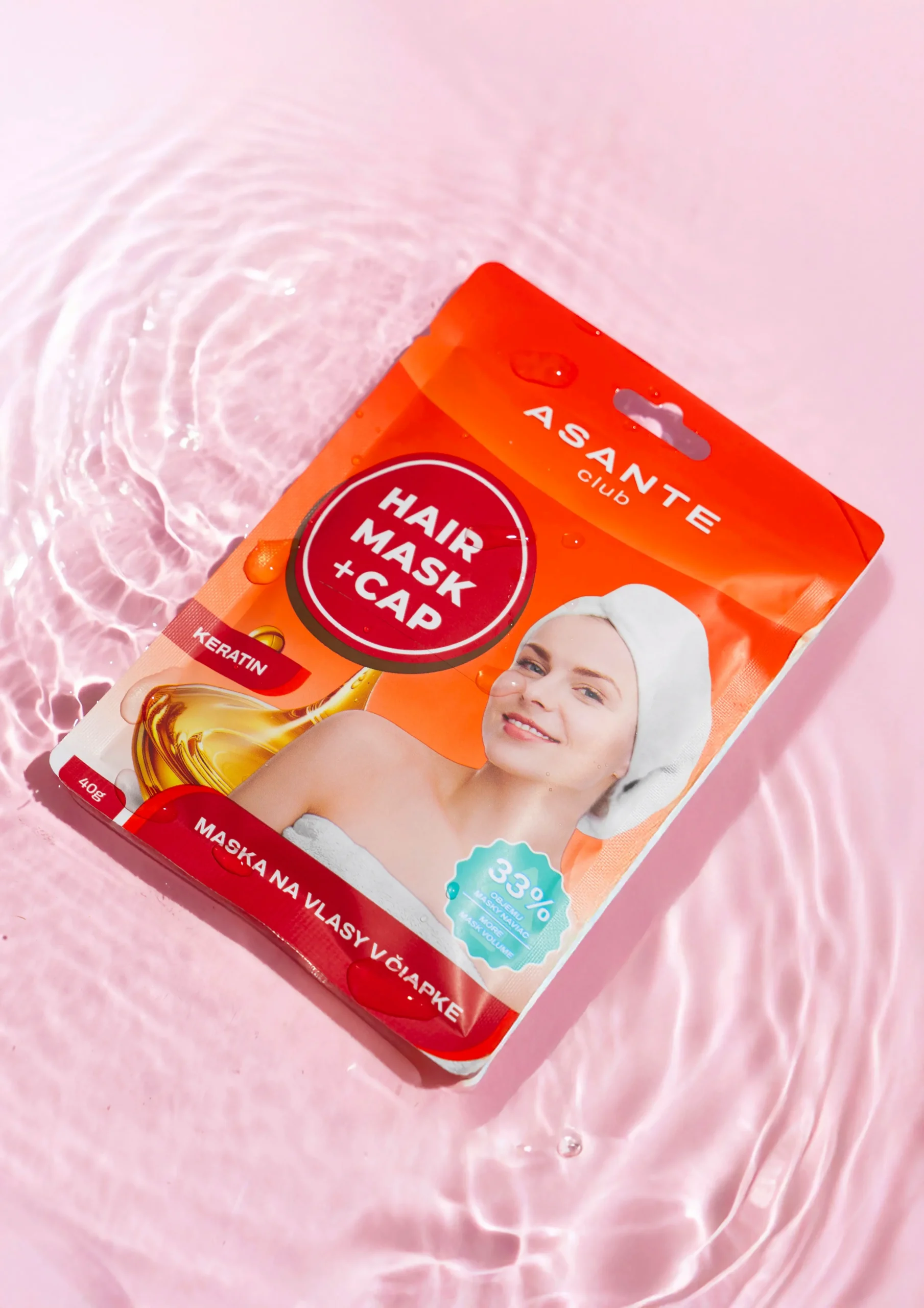 MASKA NA VLASY V ČIAPKE S KERATÍNOM – Obrázok 4