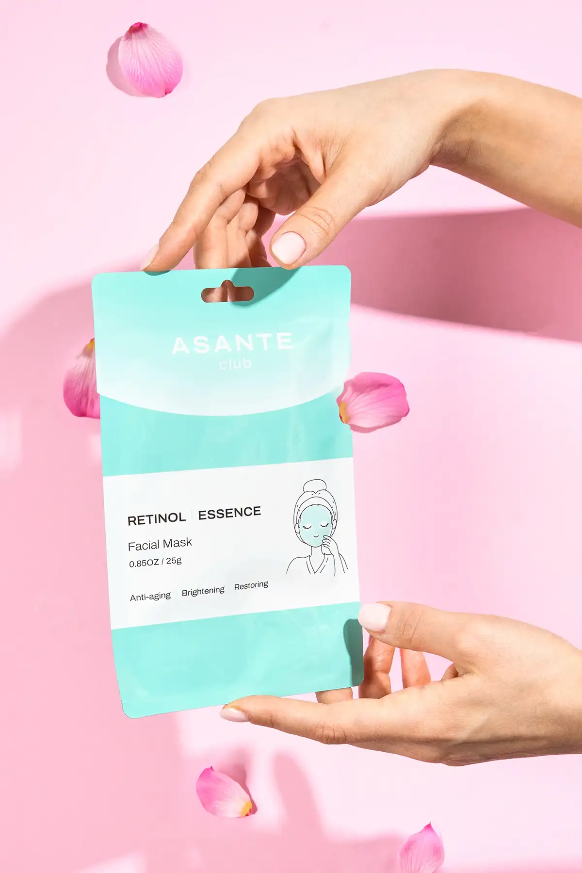 ASANTE Pleťová maska Retinol Essence – Obrázok 2