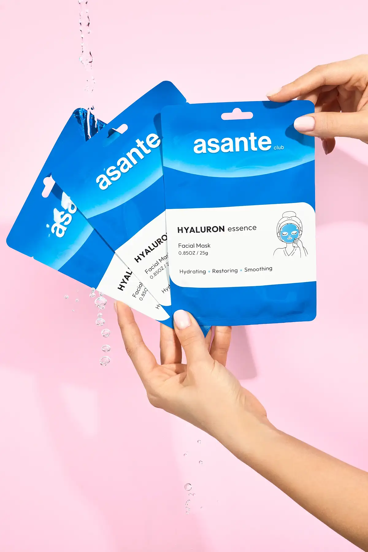 ASANTE Pleťová maska Hyalurón Essence – Obrázok 2