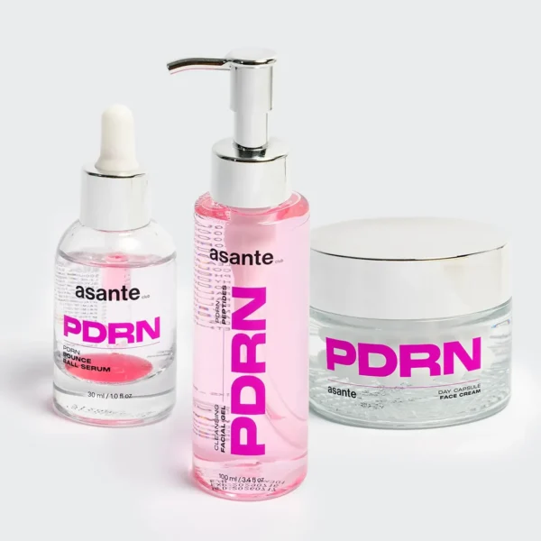 ASANTE PDRN Čistiaci gél + Sérum + Denný krém