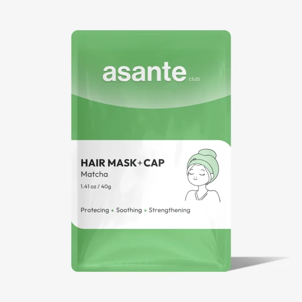 ASANTE Vlasová maska Matcha